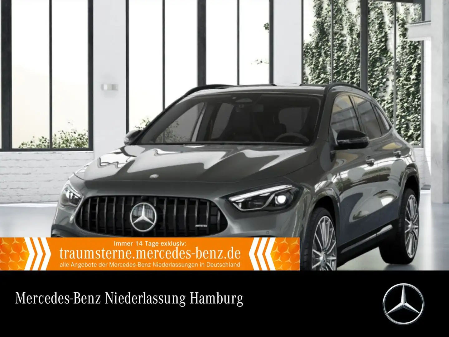 Mercedes-Benz GLA 35 AMG GLA 35 4M AMG+PANO+360°+AHK+MULTIBEAM+BURMESTER Grau - 1