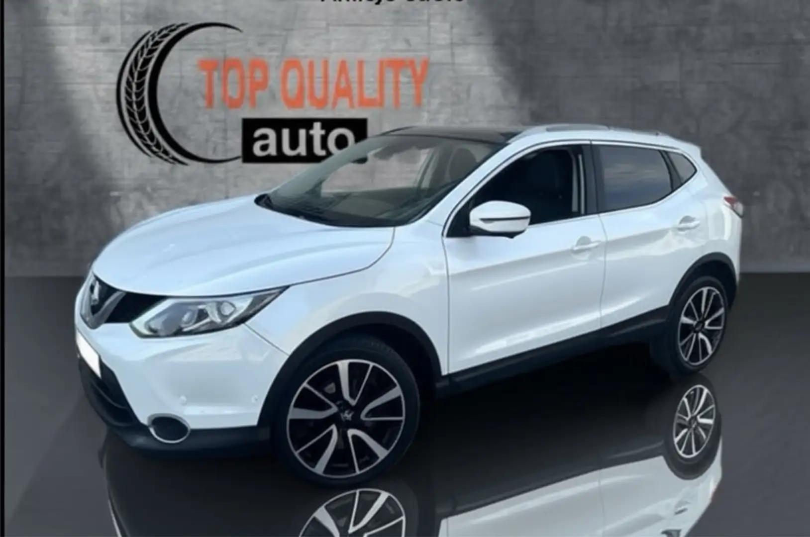 Nissan Qashqai 1.6dCi Tekna 4x2 XTronic Blanc - 1