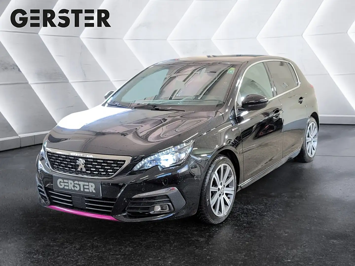 Peugeot 308 1,2 PureTech 130 GT-Line EAT8 S&S Zwart - 1