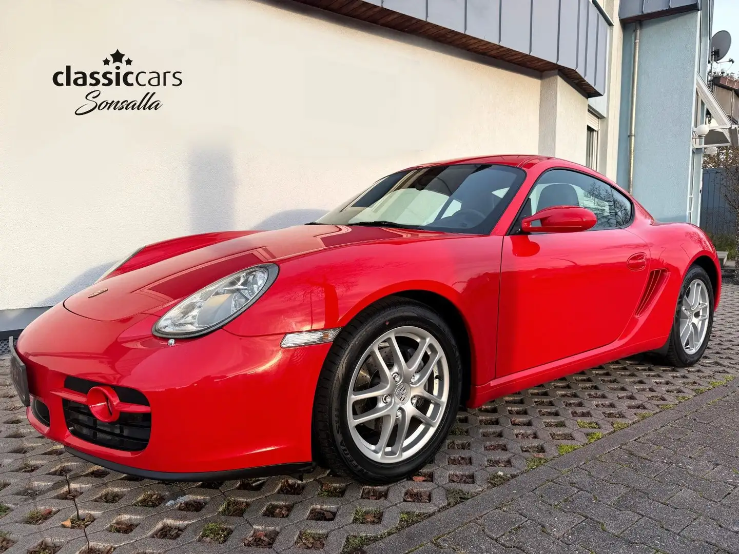 Porsche Cayman Xenon,Navi,CarPlay Rot - 1