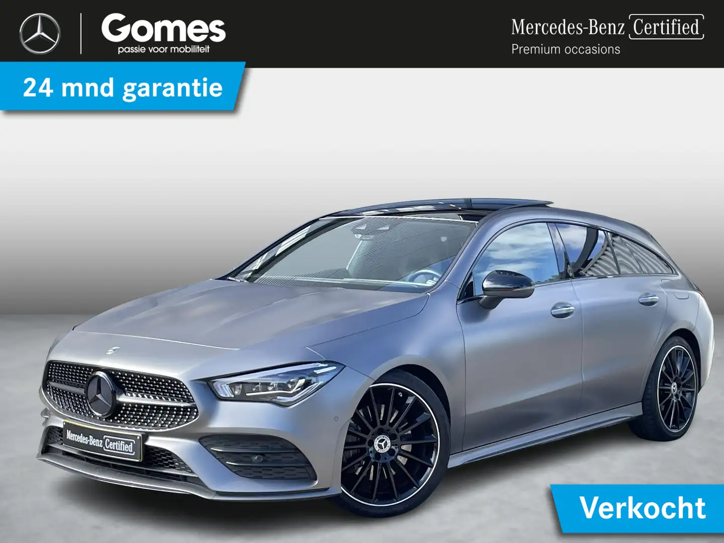 Mercedes-Benz CLA 200 Shooting Brake | Designolak Magnogrijs | Panoramad Gris - 1