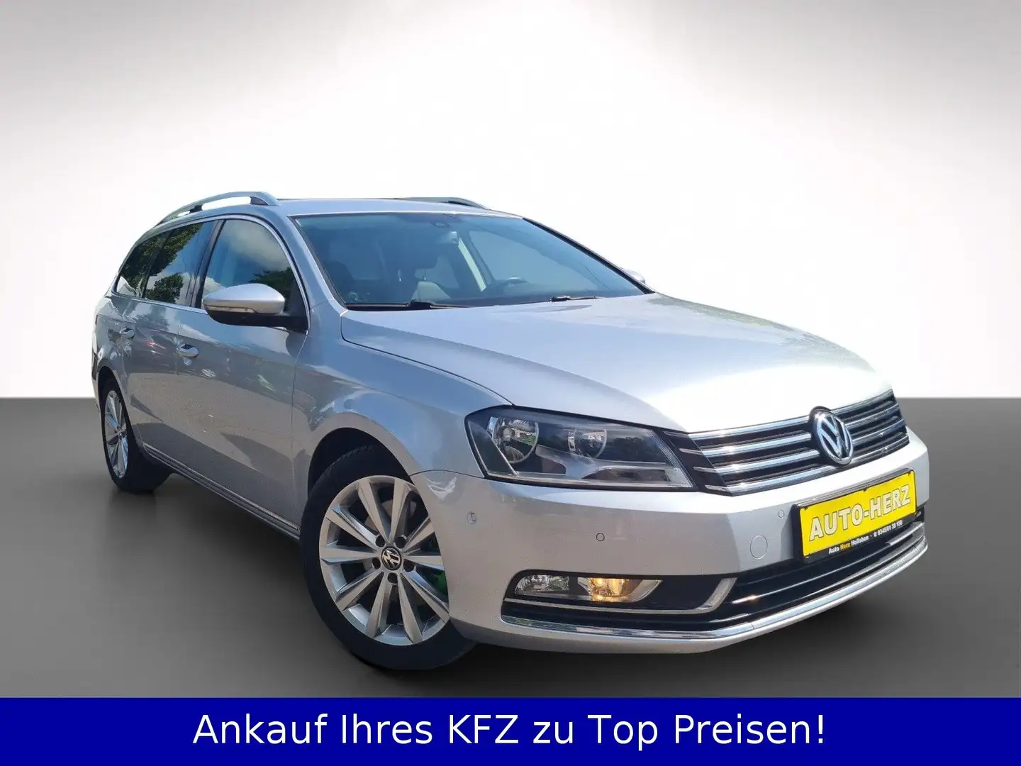 Volkswagen Passat Variant Highline *LEDER-SITZH-AHK-NAVI* Срібний - 2