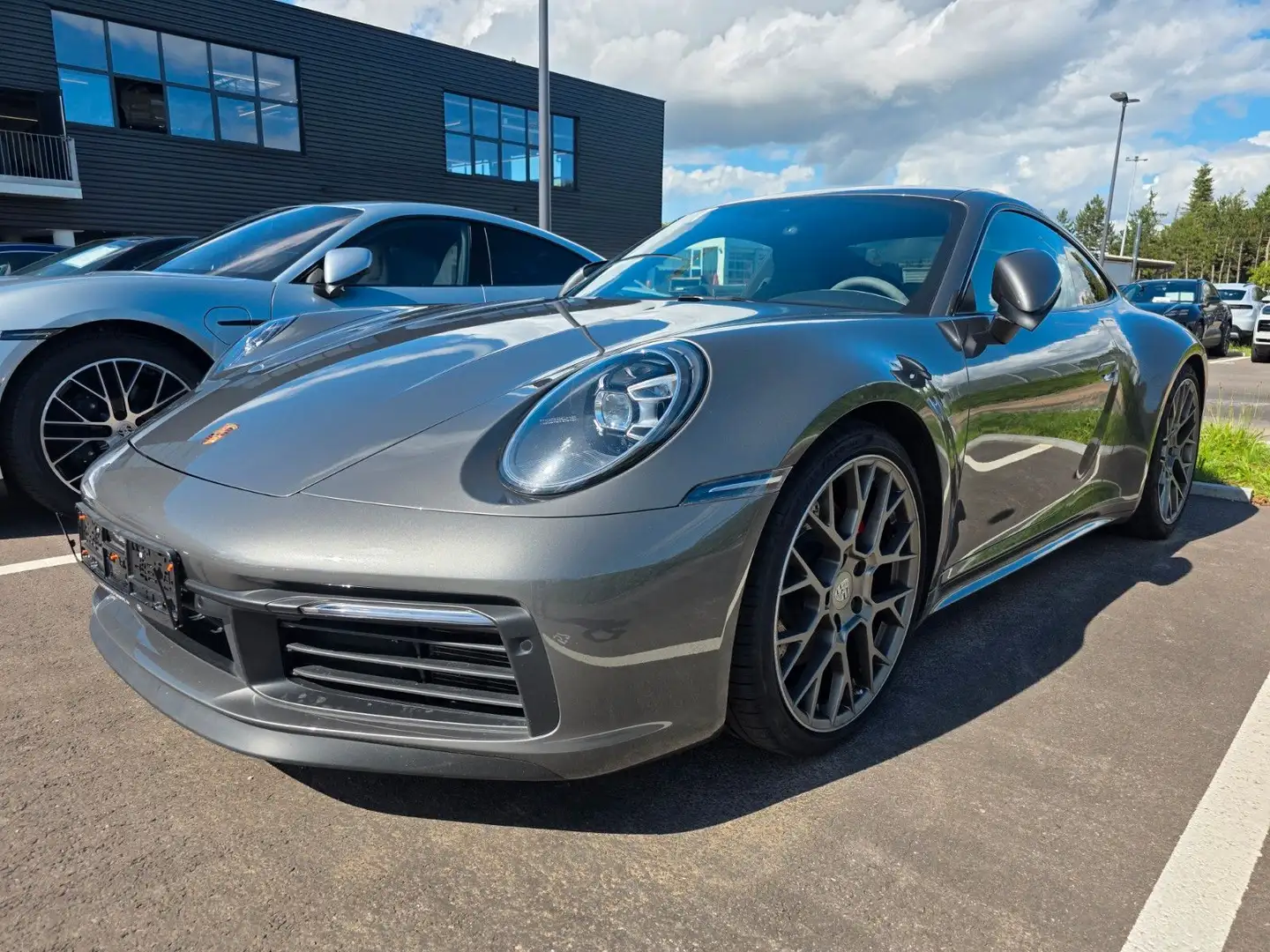 Porsche 992 911 Carrera S Sportabgas/Chrono/LED Gris - 1