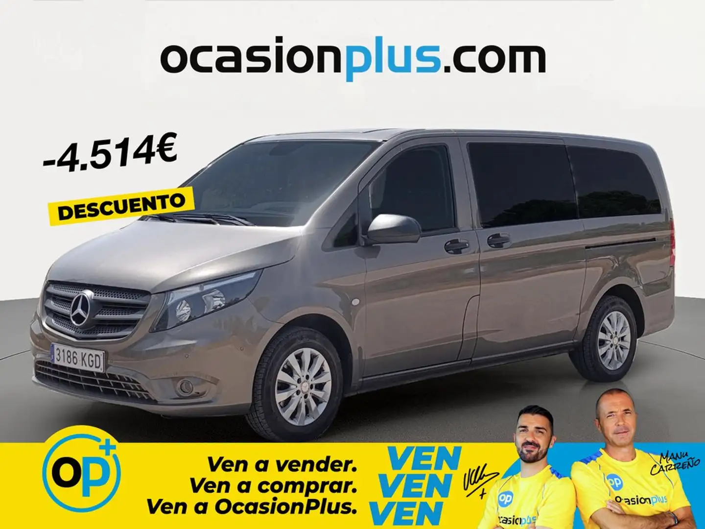 Mercedes-Benz Vito Tourer 114 CDI Base Larga Beige - 1