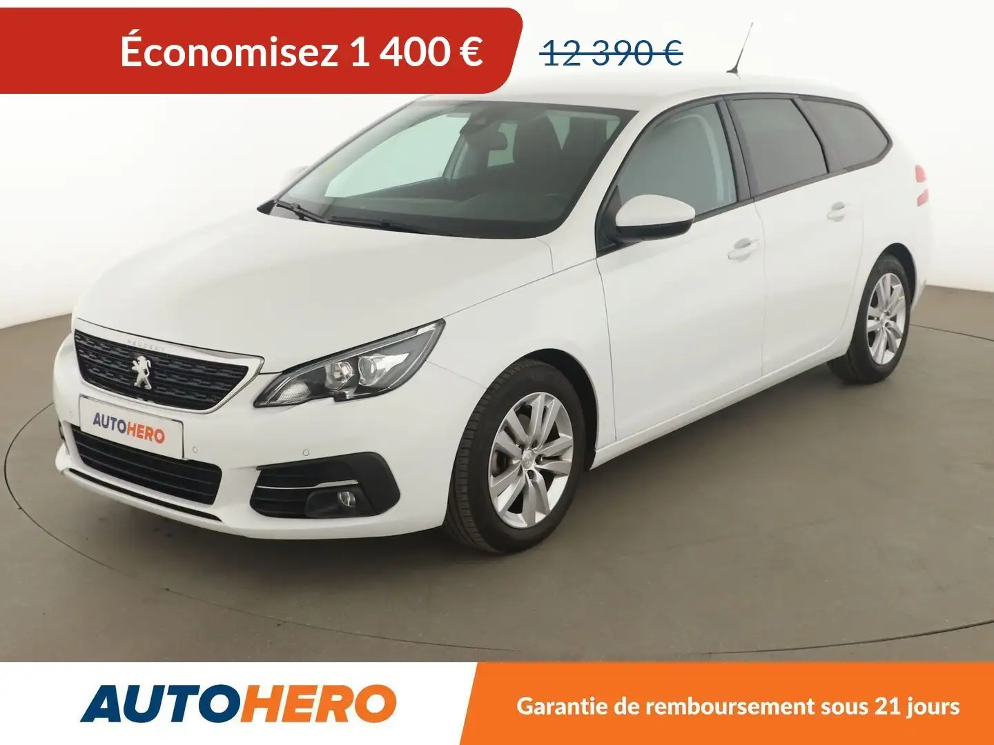 Peugeot 308 SW 1.5 Blue-HDi Active Business Blanc - 1