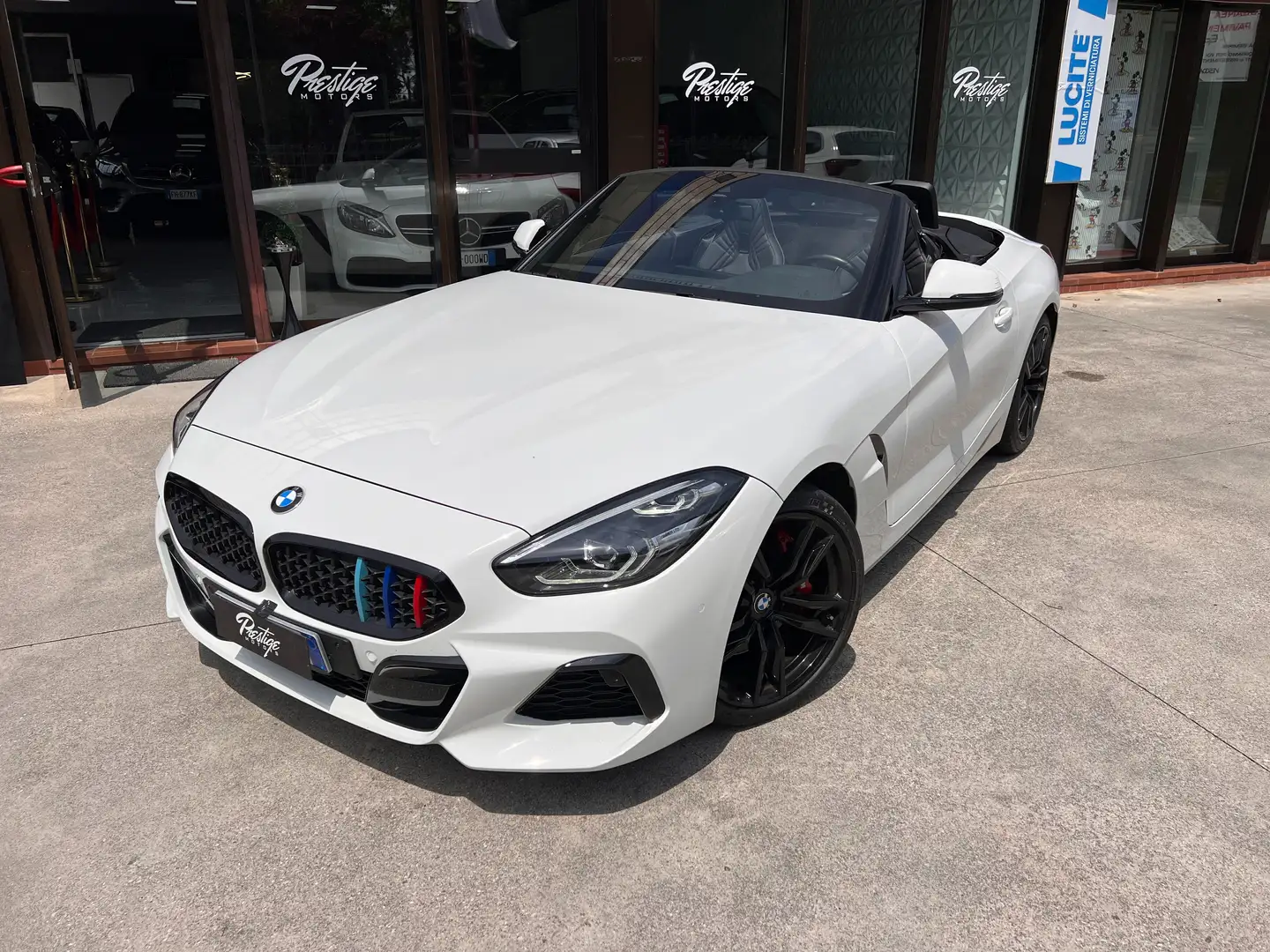 BMW Z4 Z4 sdrive 30i Msport auto Bianco - 1