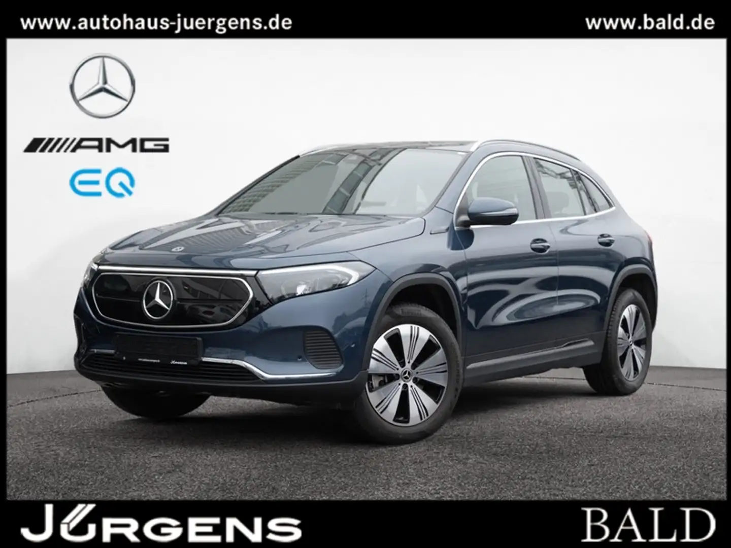 Mercedes-Benz EQA 250 + Pano+Progressive+Ambiente+AHK+Cam+HUD Blau - 1