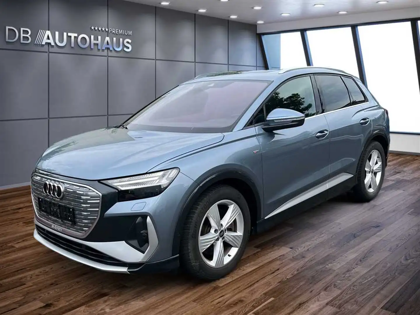 Audi Q4 e-tron 50 quattro 82 kWh Bleu - 1