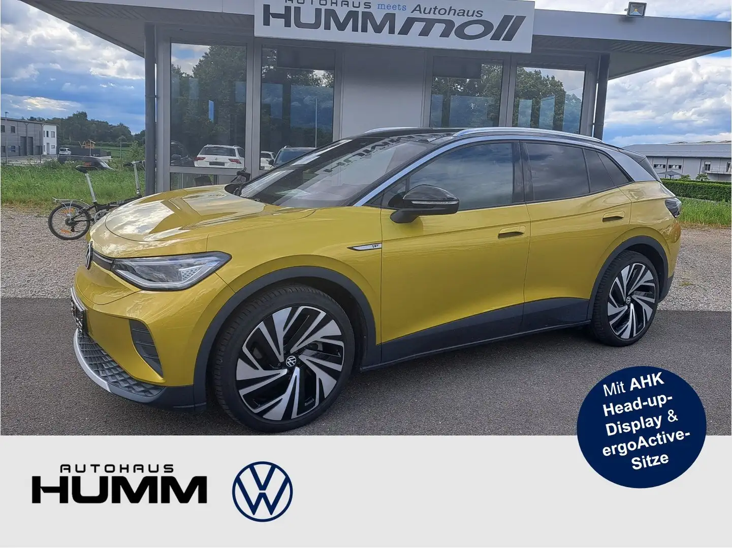 Volkswagen ID.4 Pro Max Vollausstattung Garantie Geel - 1