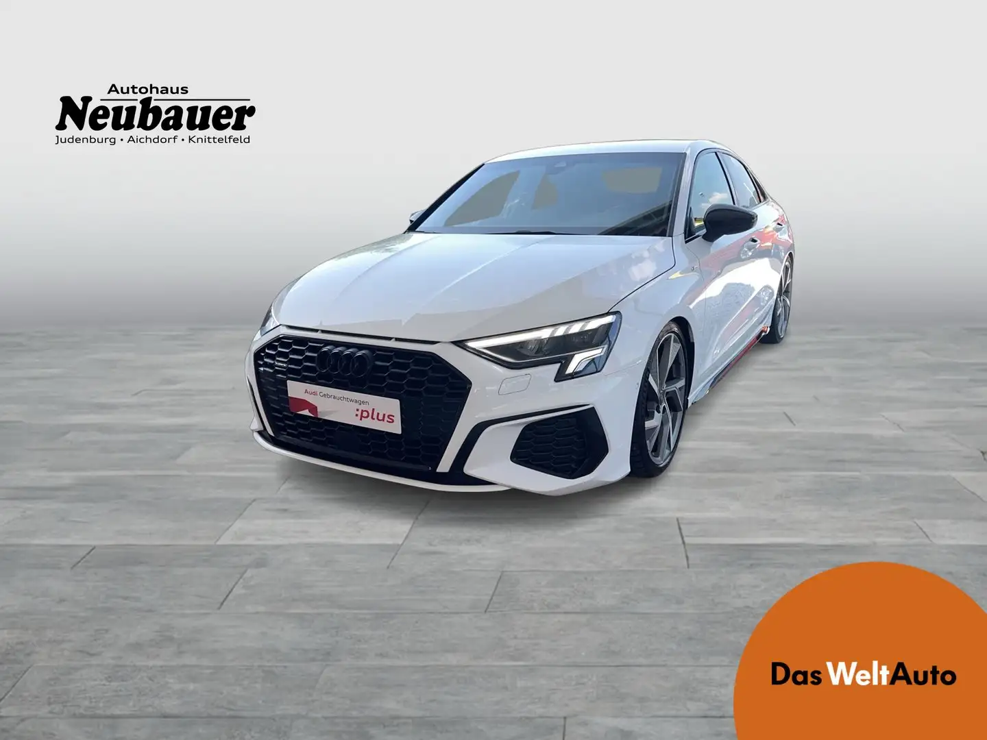 Audi A3 Limousine 40 TFSI quattro S line ext Wit - 1