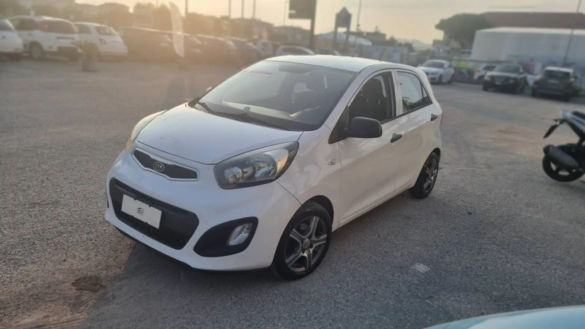 Kia Picanto Picanto II 2011 1.0 Style 5p Bianco - 1