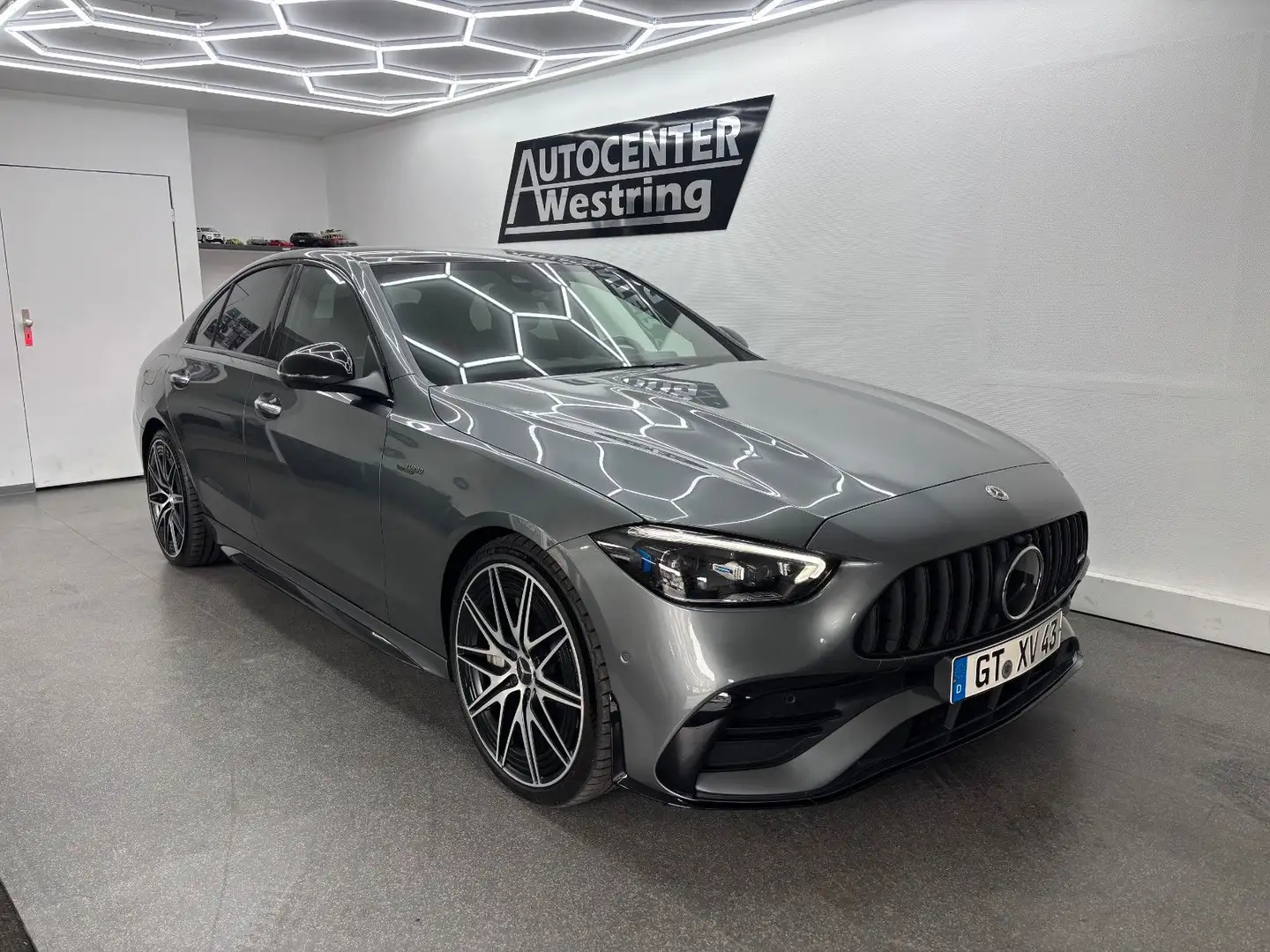 Mercedes-Benz C 43 AMG 4Matic*1.Hand*Panorama*MB 100 Garantie Gris - 1