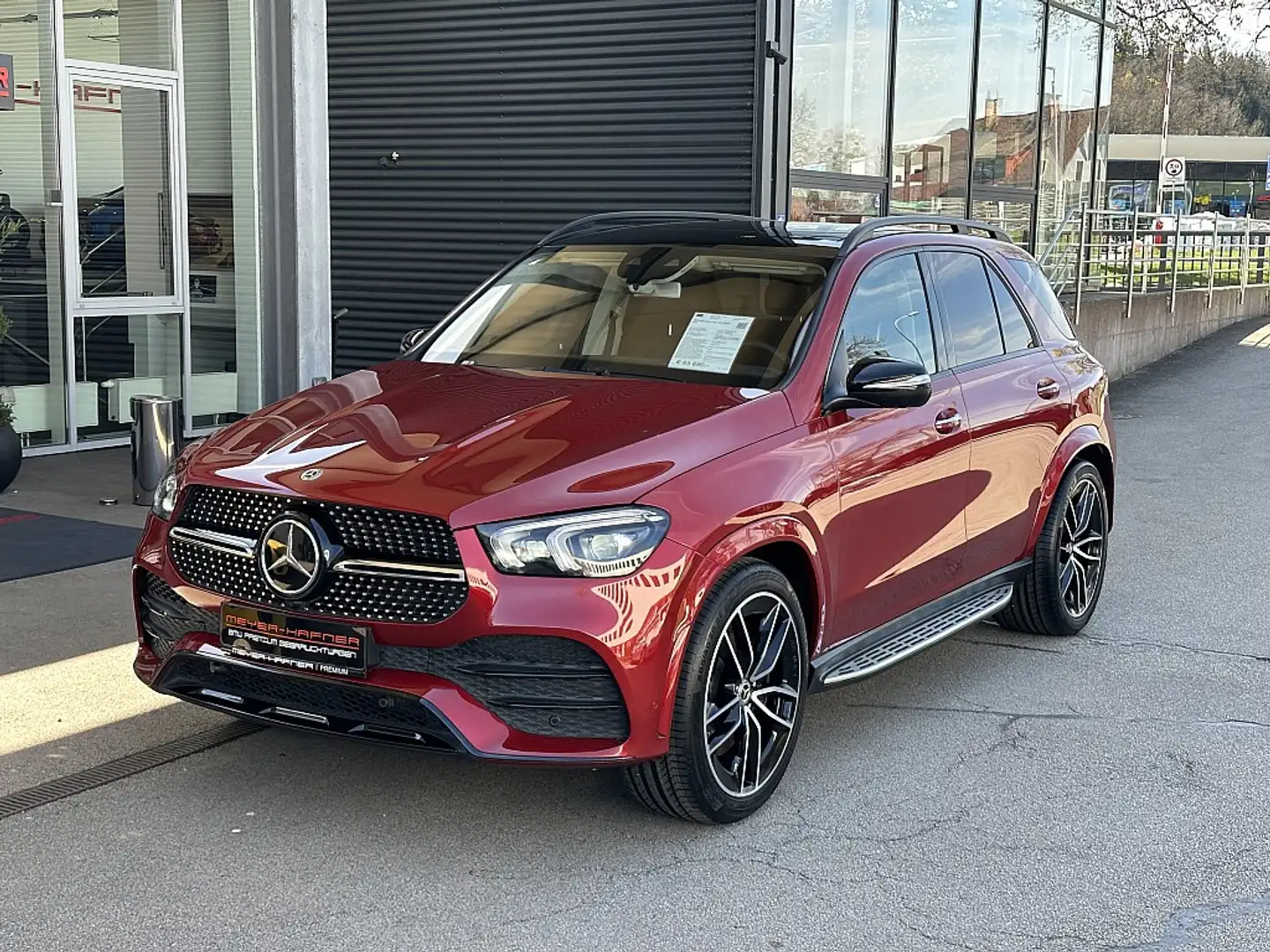 Mercedes-Benz GLE 580 4Matic Aut. Czerwony - 1