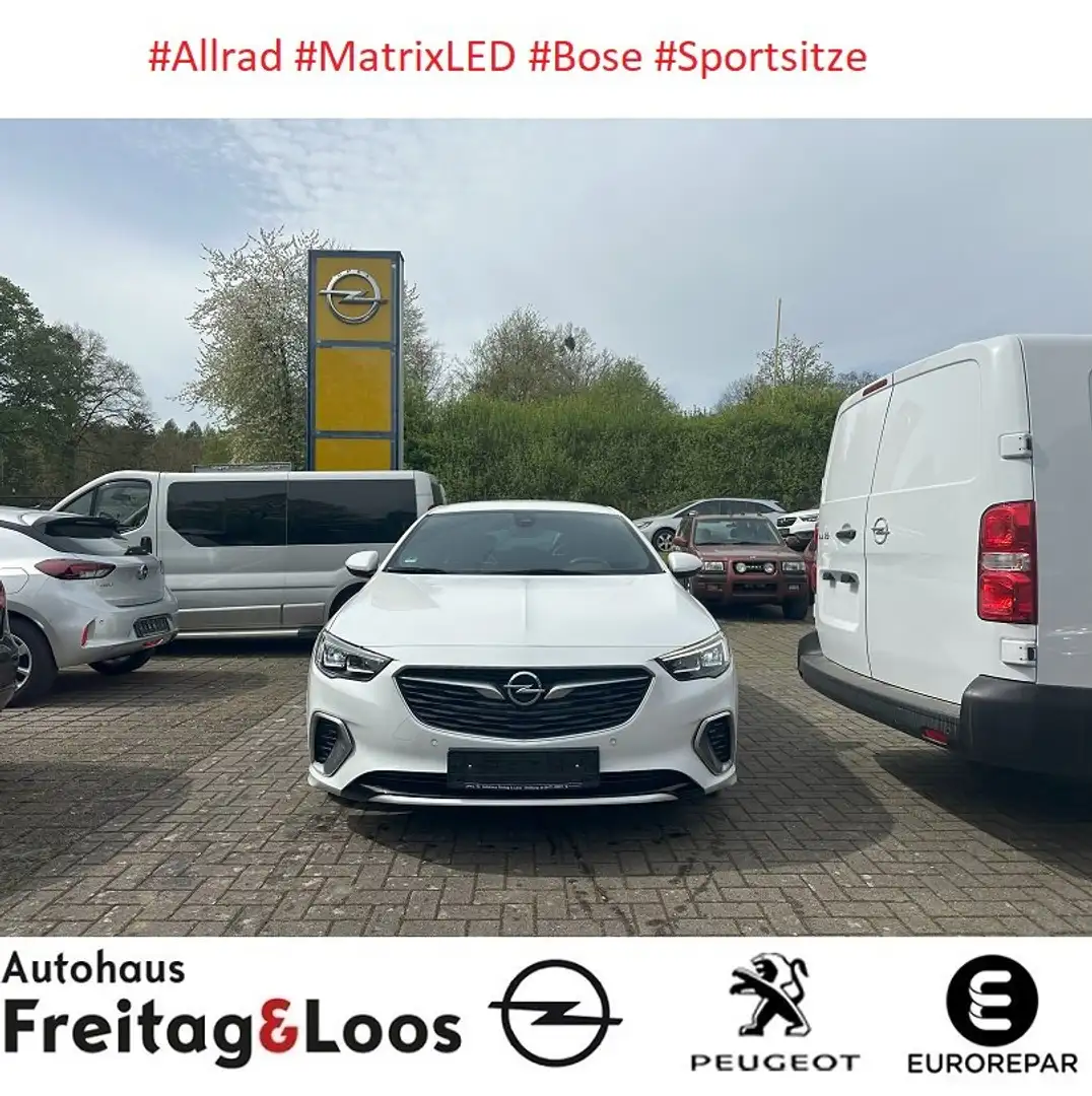 Opel Insignia GSi #PerformanceSitze #Bose #Vollleder Blanco - 1