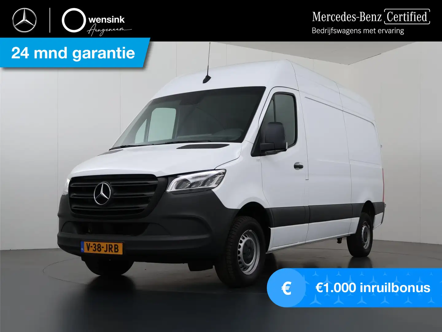 Mercedes-Benz Sprinter 319 CDI L2 H2 | Aut. MBUX 10.25" | Airco | Voorrui Blanc - 1