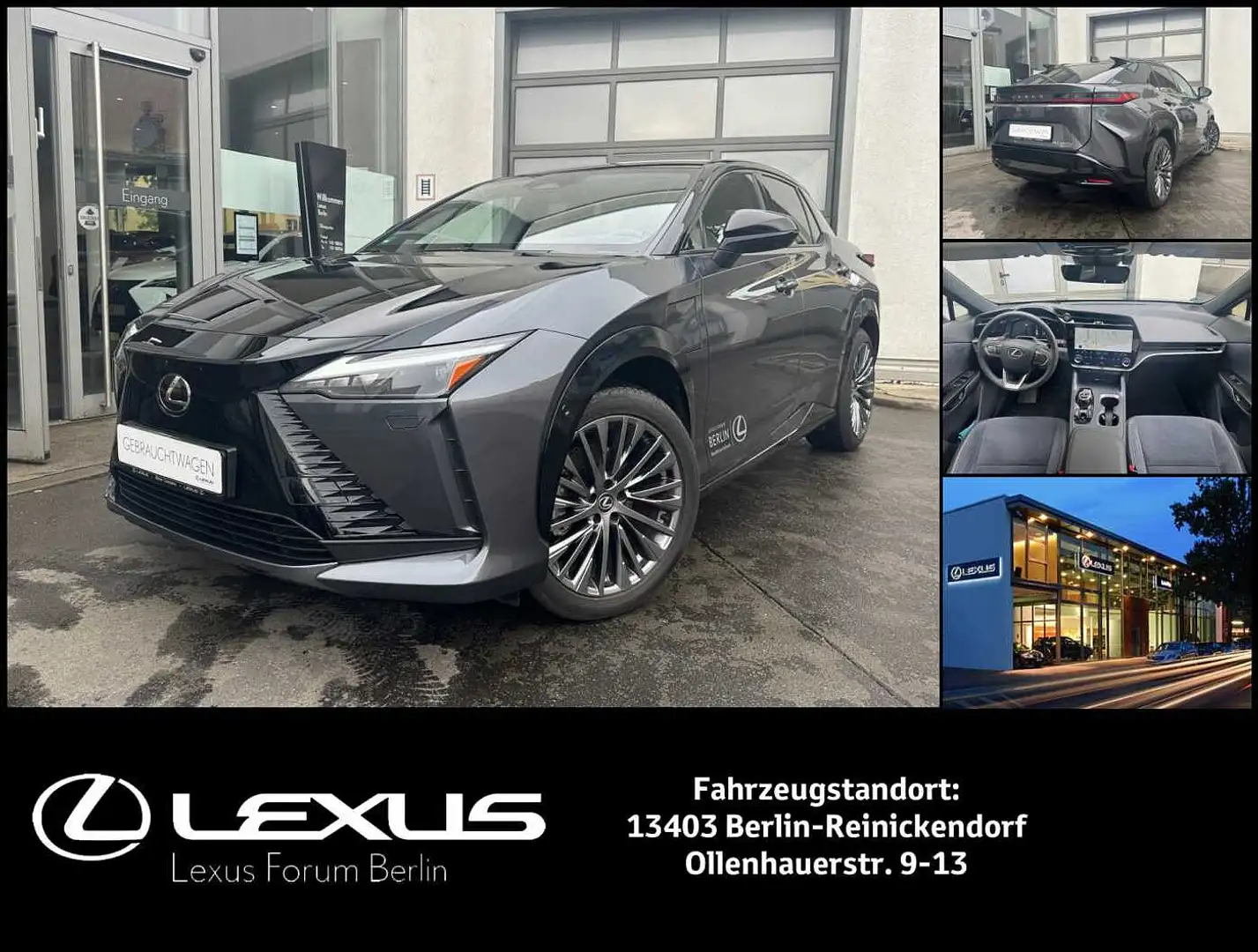 Lexus RZ 450e LUXURY Paket * Panoramadach dimmbar * 2-Farbi Сірий - 1