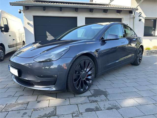 Imagine Tesla Model 3 Performance Allradantrieb Dual Motor