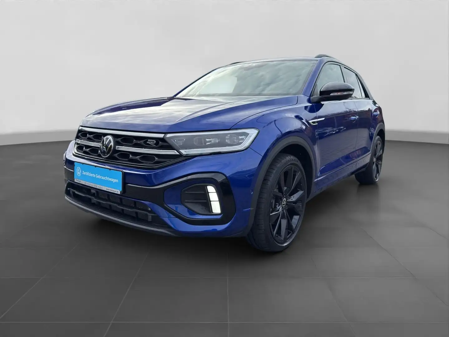 Volkswagen T-Roc 2.0 TDI DSG R-LINE LM19 PANO AHK KAMERA Blau - 2