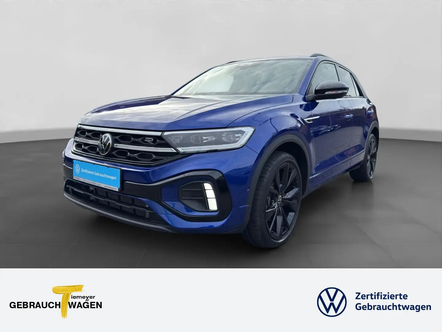 Volkswagen T-Roc 2.0 TDI DSG R-LINE LM19 PANO AHK KAMERA Blau - 1