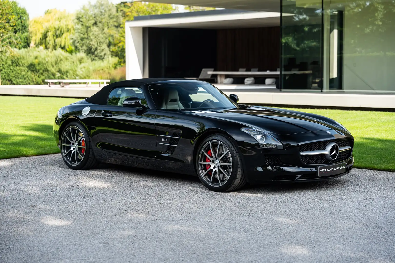 Mercedes-Benz SLS 63 AMG / ROADSTER / B&O / 2 OWNERS / GERMAN CAR Noir - 2