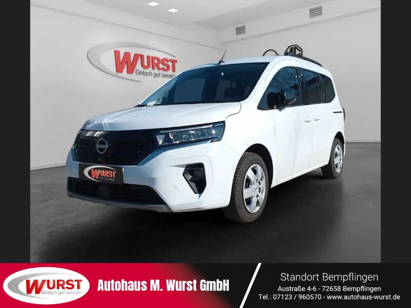 Nissan Townstar Tekna-Option EV Kombi L1 MY23 Weiß - 1