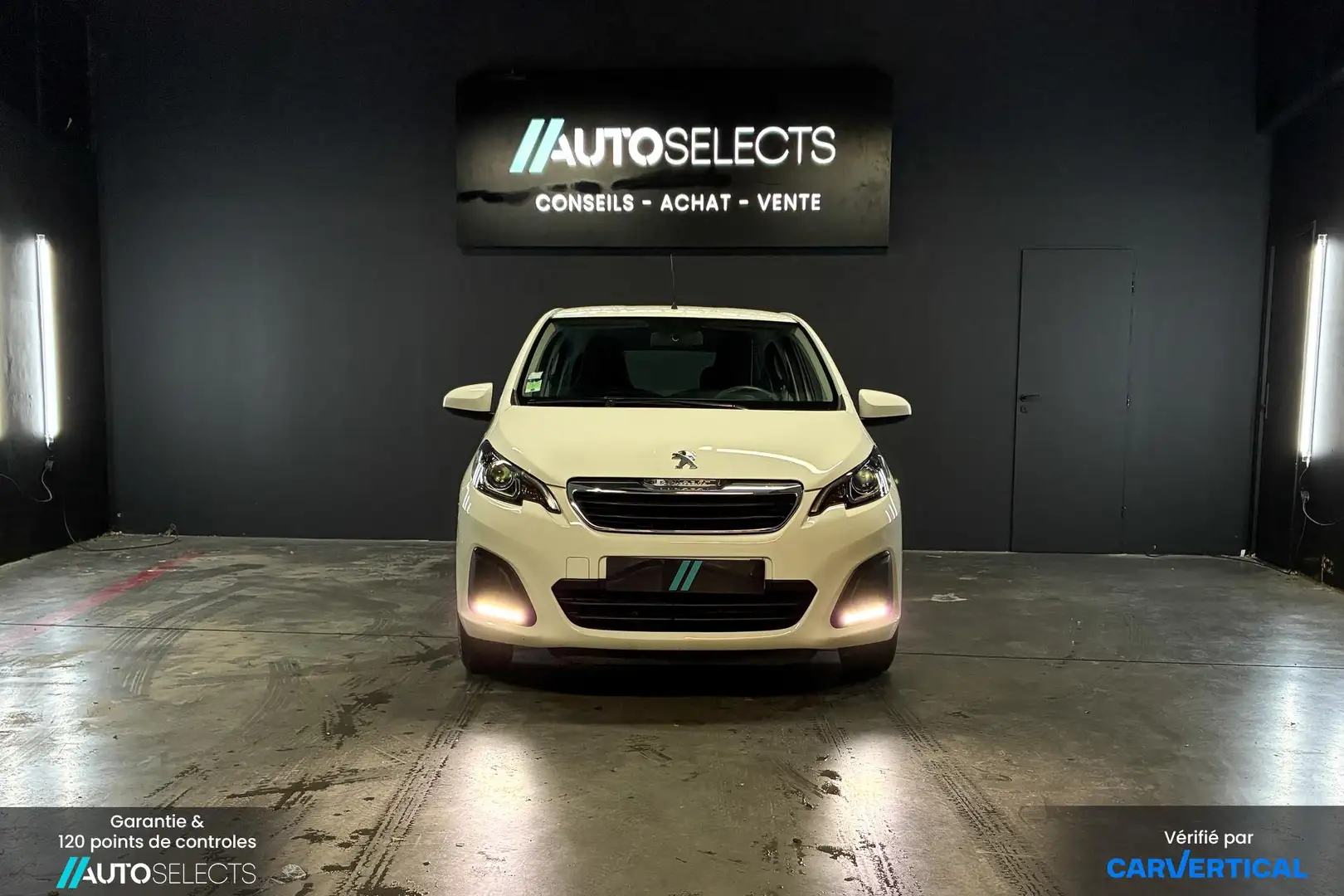 Peugeot 108 ACTIVE - 1.0 VTi 68cv | 10600km | Carvertical Disp Blanc - 2