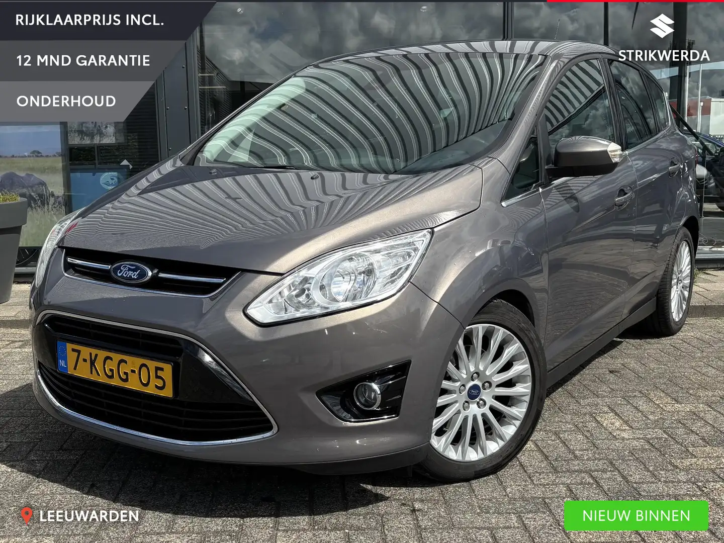 Ford C-Max 1.6 EcoBoost Titanium Trekhaak/Clima/Cruise Bruin - 1