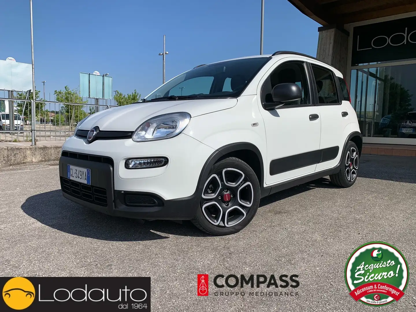 Fiat Panda Panda III 2021 1.0 firefly hybrid City Life s Bianco - 1