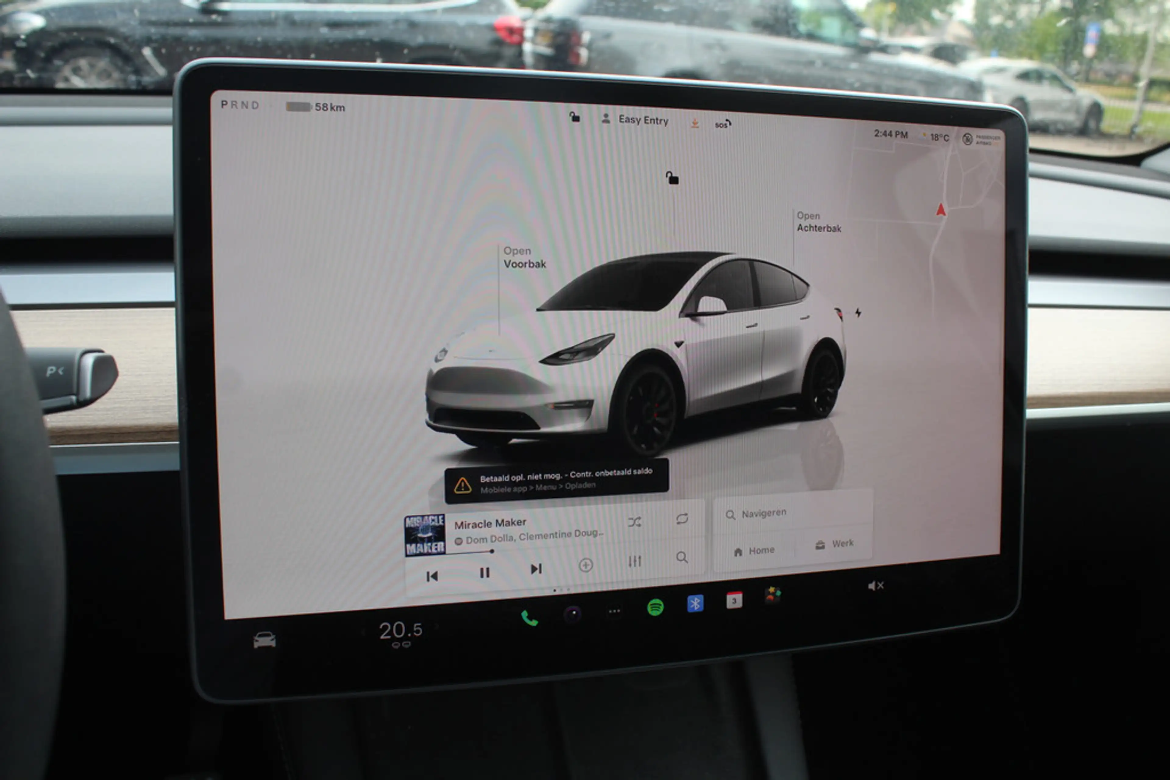 Tesla Model Y Long Range AWD 75 kWh / SOH 90,9% / Trekhaak / Aut — photo 14