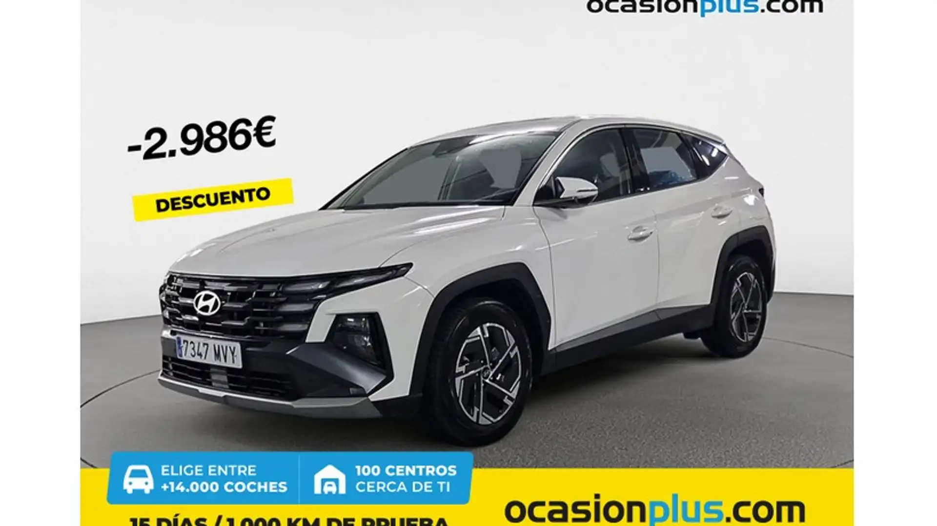 Hyundai TUCSON 1.6D Klass Blanc - 1