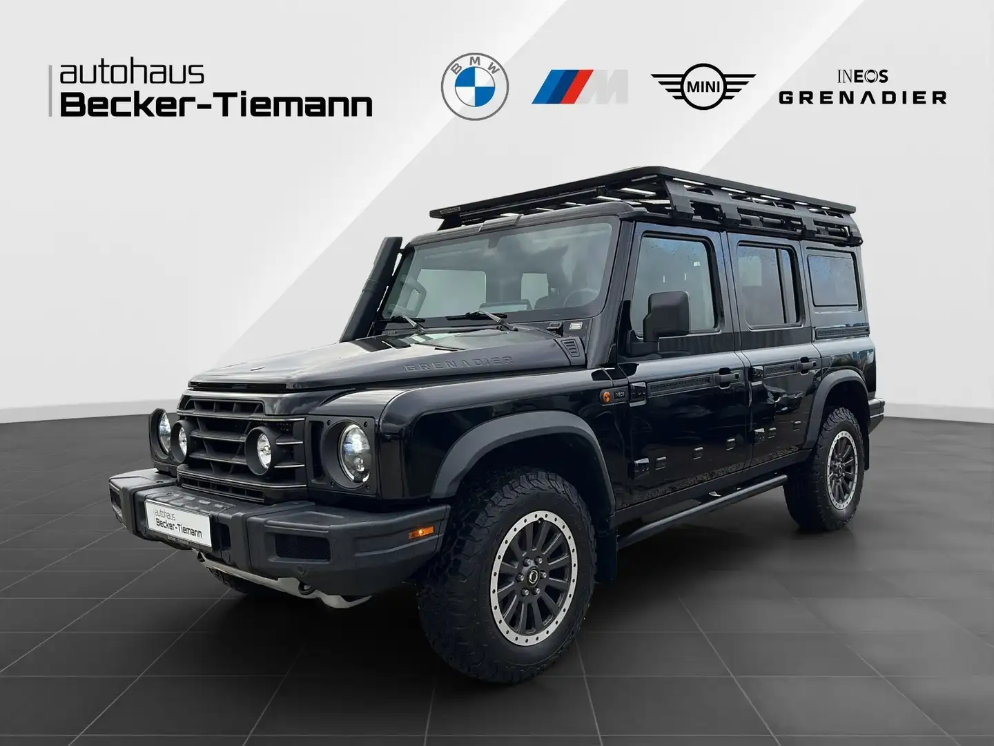 Ineos Grenadier Utility Wagon 2-Sitzer, 3x Diff., 5.5t Winde, AHK Noir - 1