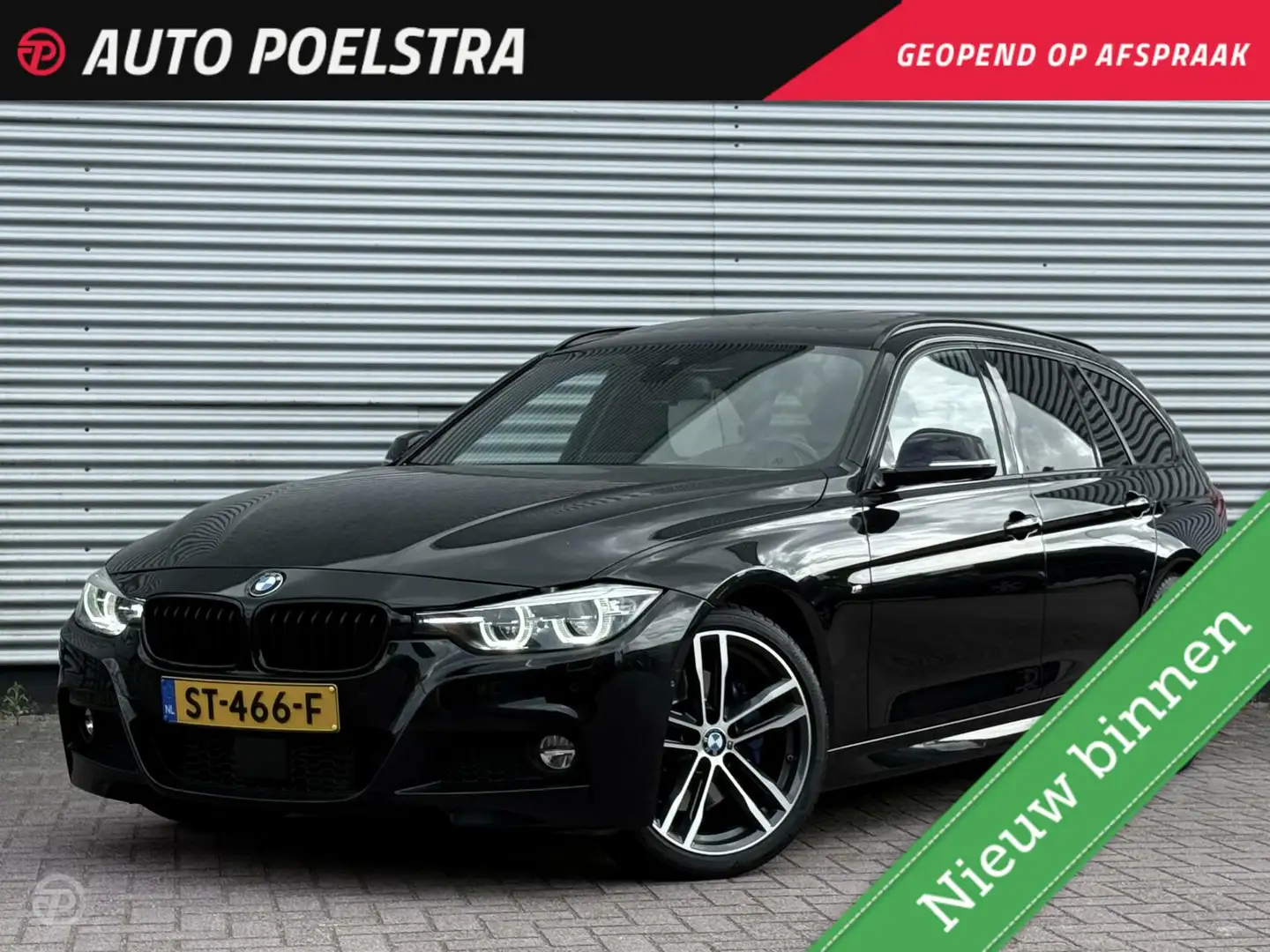 BMW 320 3-serie Touring 320d High Executive M Sport Panora Zwart - 1