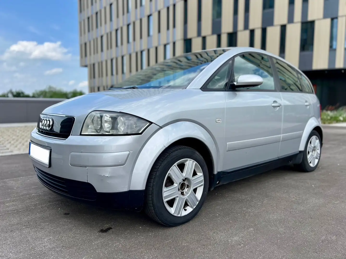Audi A2 1.4 Gris - 1