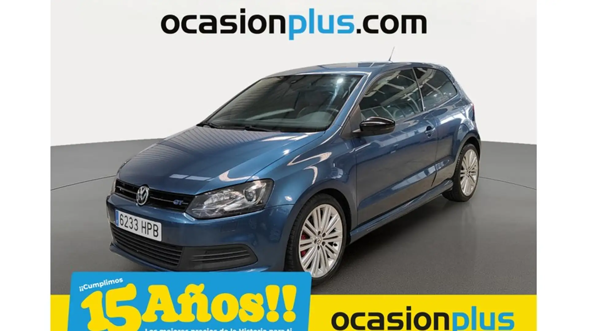 Volkswagen Polo 1.4TSI ACT BlueGT DSG Bleu - 1