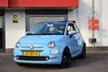 Fiat 500C 0.9 TwinAir Turbo Lounge, Cabrio, Airco, 43.000 km Blauw - thumbnail 1