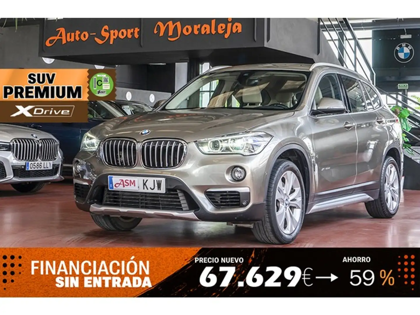 BMW X1 xDrive 25iA Plateado - 1