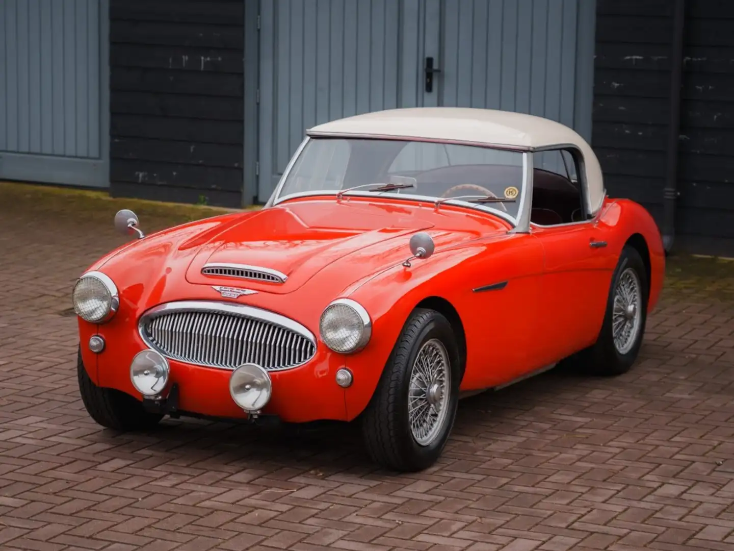 Austin-Healey 3000 BT7 Rouge - 1