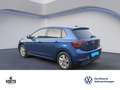 Volkswagen Polo VI STYLE 1.0 TSI DSG IQ-LIGHT+NAVI+ACC+AID Blauw - thumbnail 4