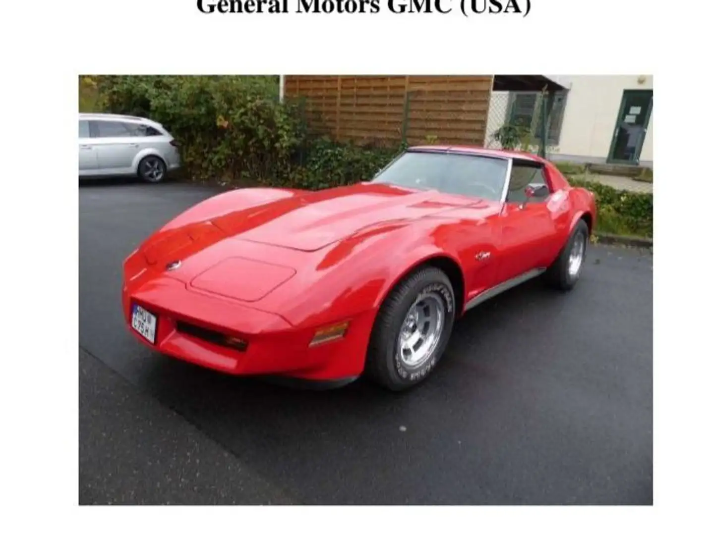 Corvette C3 Stingray Rood - 2
