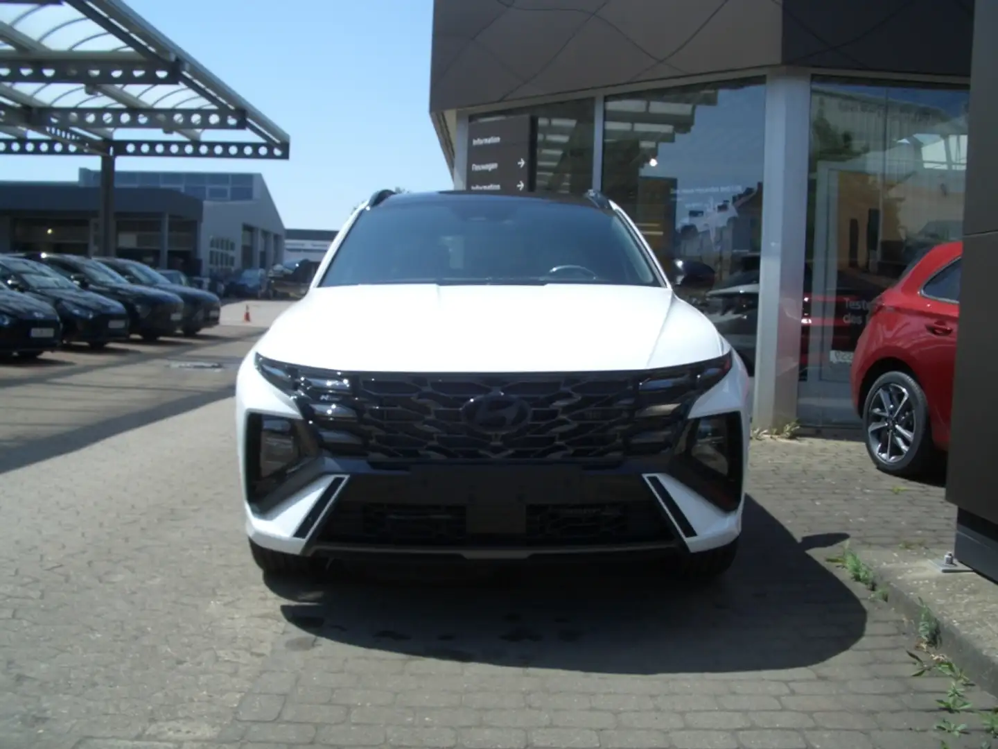 Hyundai TUCSON Facelift MJ25 Hybrid N-Line, Sitz, Assist, Panoram Blanc - 2
