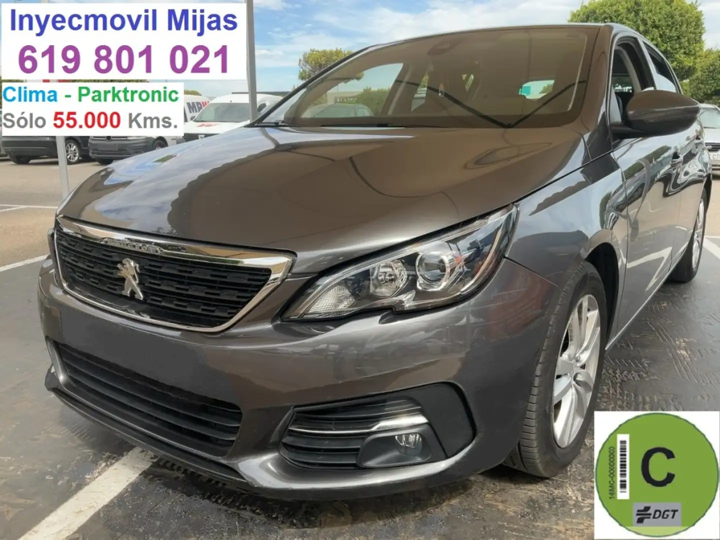 Peugeot 308 1.6 BlueHDi Access 100 Grijs - 1