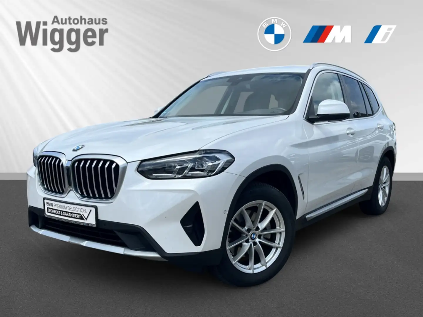 BMW X3 20d Aut./Navigation/LED/el. Heckklappe/PDC Blanc - 1