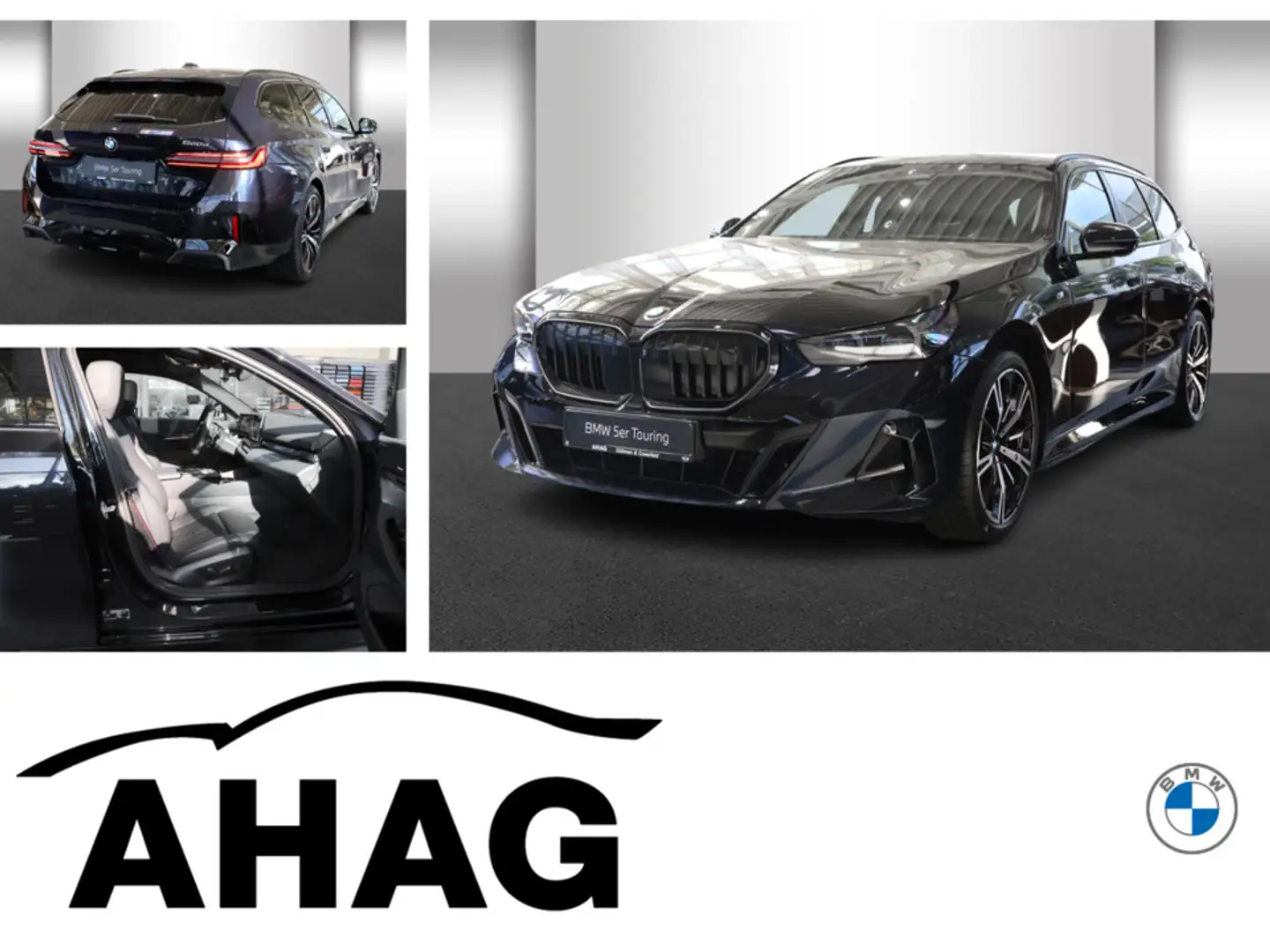 BMW 520 d Touring M Sportpaket Panorama AHK Schwarz - 1