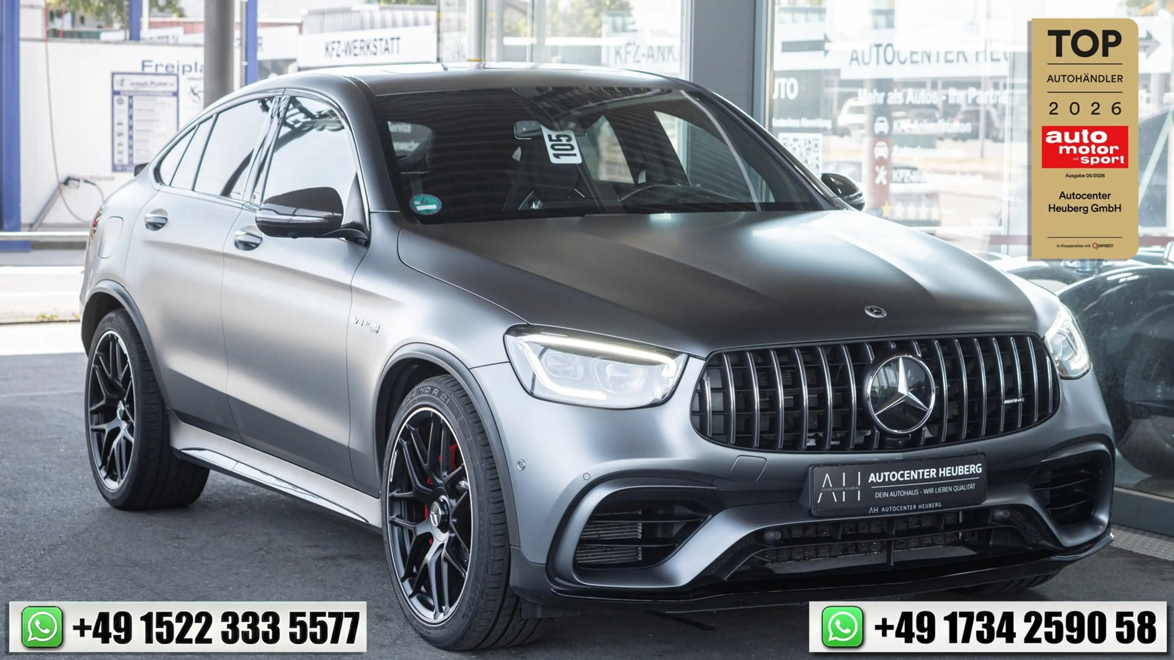 Mercedes-Benz GLC 63 AMG S* COUPE*100% FULL*MwSt*