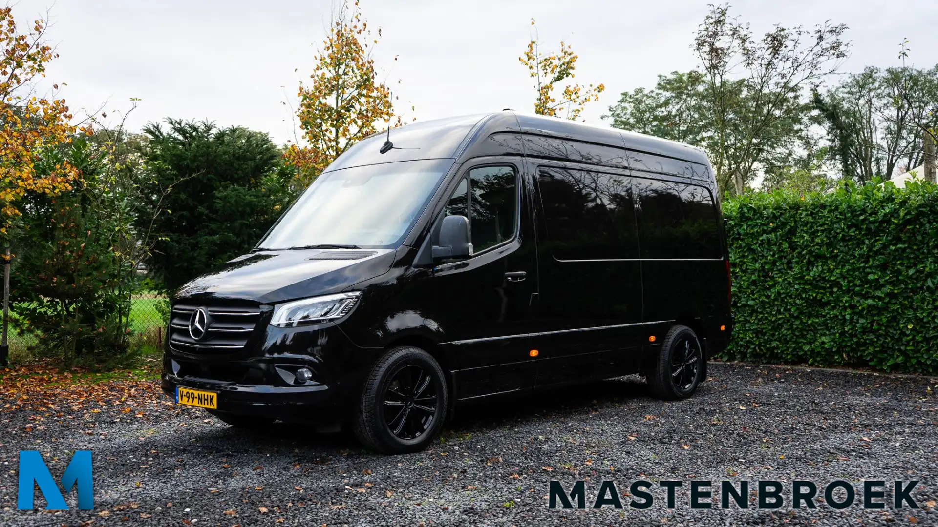 Mercedes-Benz Sprinter 316CDI L2H2 Autom. | LED | ACC | Groot navi. | Sto Noir - 1