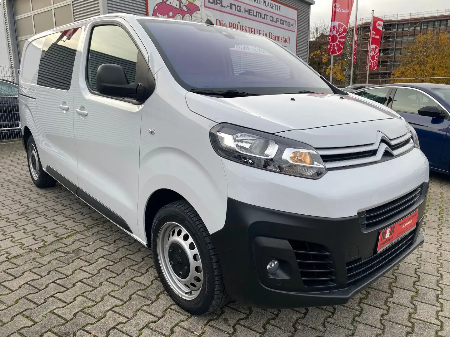 Citroen Jumpy Kasten ACC/Standhz/AHK/Kamera/Assistenz/Sh Білий - 2