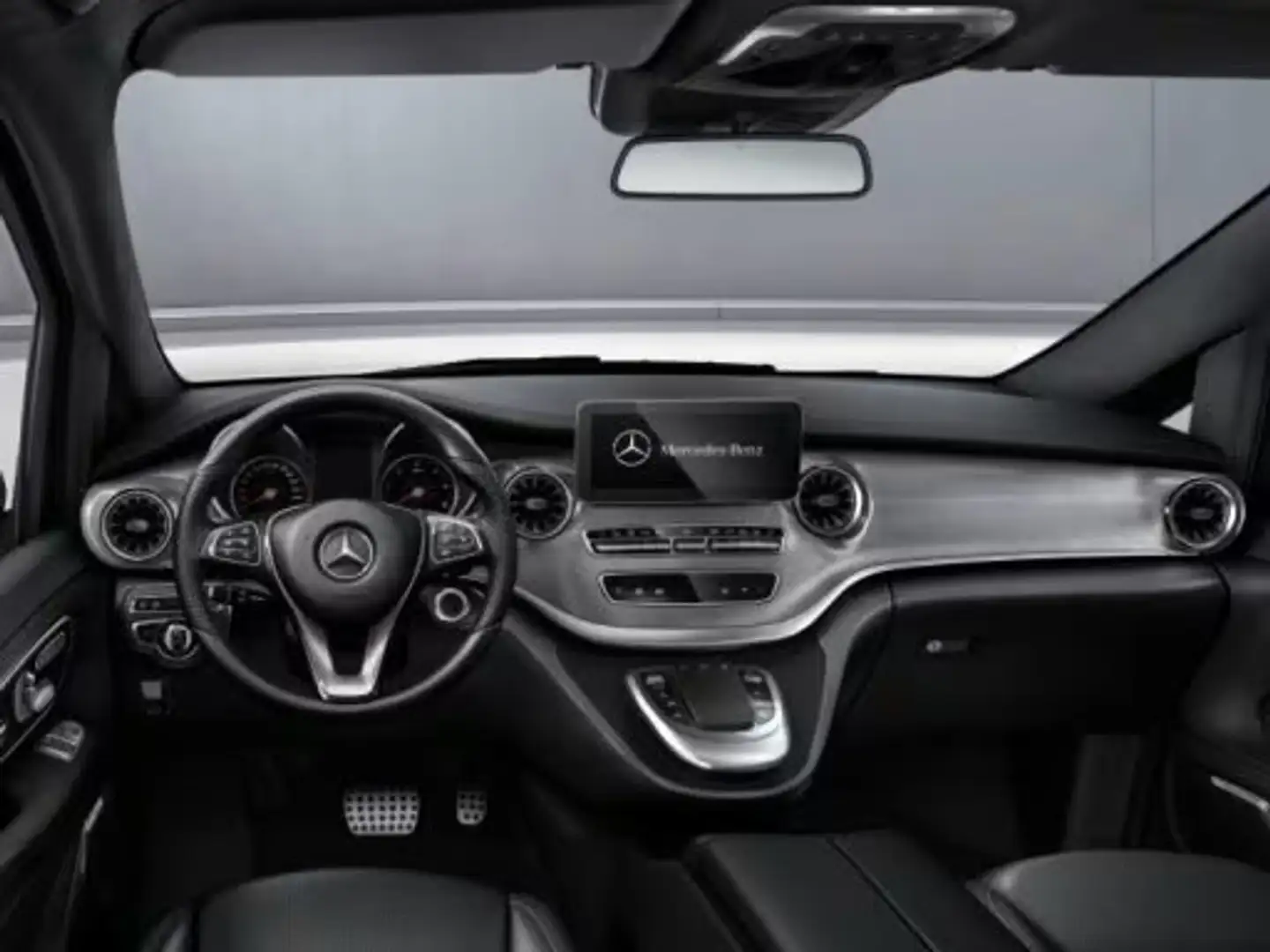 Mercedes-Benz V 300 d lang 9G-TRONIC AMG Edition 2021 Lichte Vracht Grijs - 2