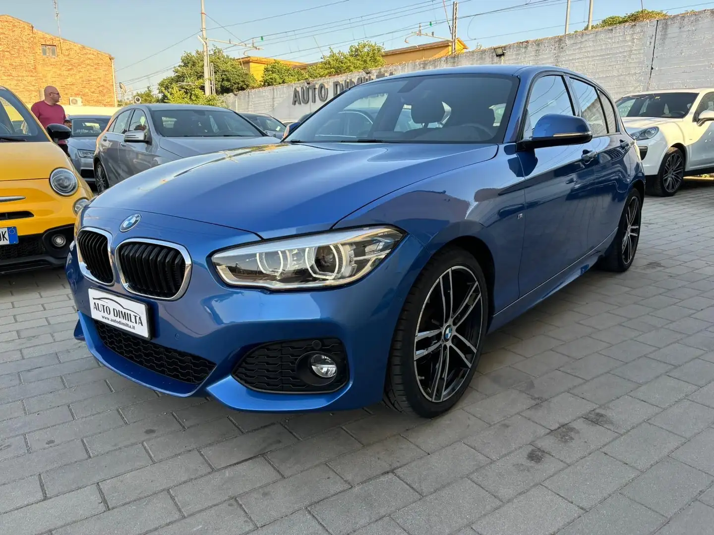BMW 118 118d Msport 5p Bleu - 2