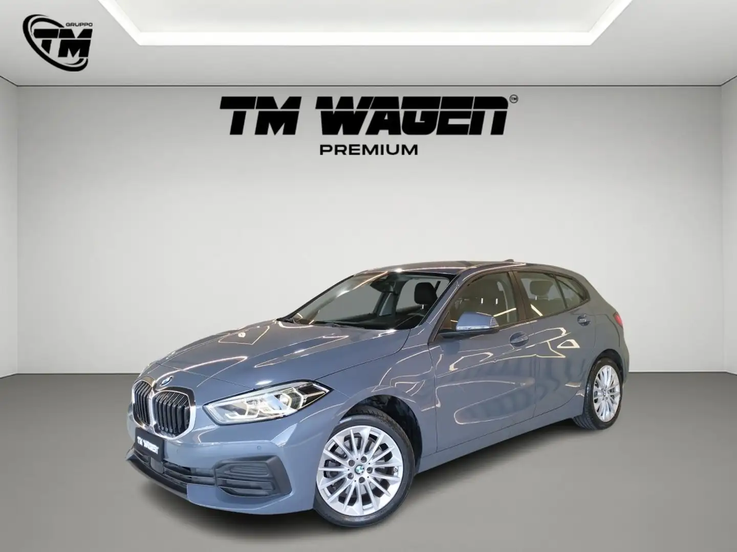 BMW 116 d Business Advantage auto Blau - 1
