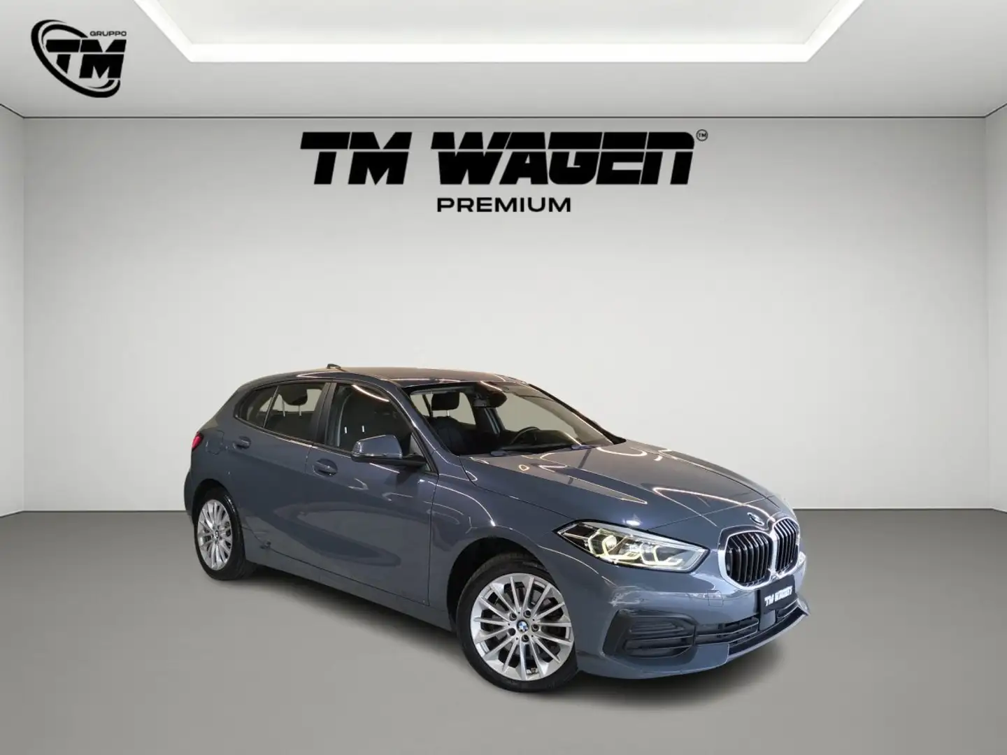BMW 116 d Business Advantage auto Blau - 2